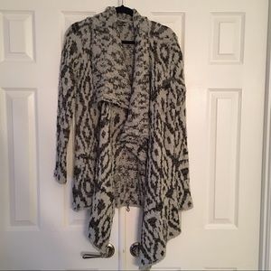 Lucky Brand cozy draped front sweater, NWT!